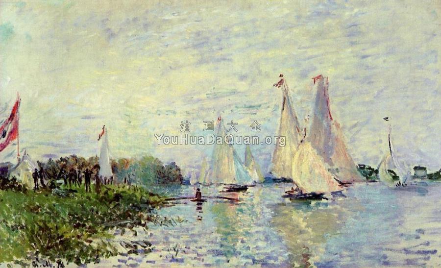 Regatta at Argenteuil - 克劳德·莫奈